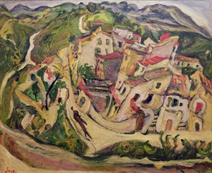 Häuser in Cagnes, 1923