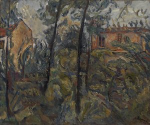 Landschaft mit Häusern, um 1918 von Chaim Soutine