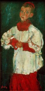 Das Chorkind von Chaim Soutine