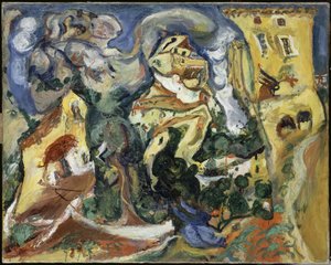 Das Dorf, ca. 1923 von Chaim Soutine