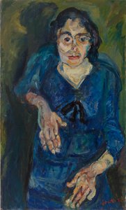 Frau in Blau (La Femme en bleu)