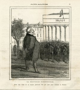 Illustration von Cham in Le Charivari von Amédée de Noé