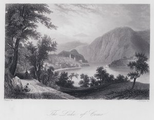 Der Comer See (Stich) von Chapuy Chapuy