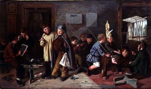 Während der Lehrer weg ist von Charles Hunt