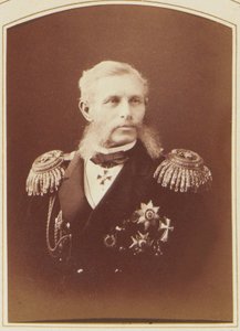 Porträt des Admirals Grigory Ivanovich Butakov (1820-1882) von Charles Bergamasco
