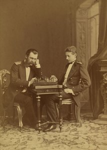 Großfürst Konstantin Nikolajewitsch von Russland und Großfürst Konstantin Konstantinowitsch von Russland von Charles Bergamasco