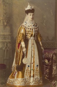 Porträt von Kaiserin Maria Fjodorowna, Prinzessin Dagmar von Dänemark