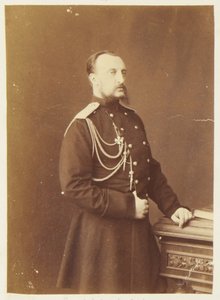 Porträt des Großherzogs Nikolai Nikolajewitsch von Russland von Charles Bergamasco