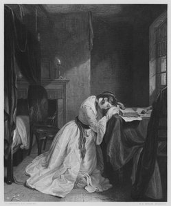 Clarissa Harlowe von Charles (after) Landseer
