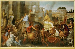 Einzug Alexanders in Babylon oder Der Triumph Alexanders