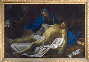 Der tote Christus auf den Knien der Jungfrau