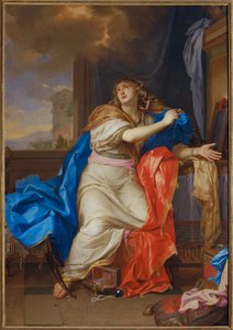 Heilige Maria Magdalena verzichtet auf alle Lebensfreuden