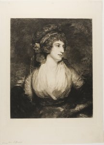 Porträt einer Frau von Charles Albert Waltner