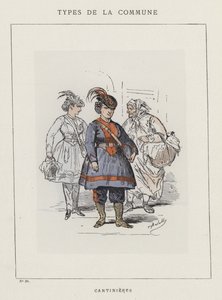 Cantinieres von Charles Albert d Arnoux Bertall