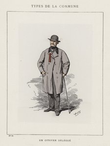 Ein delegierter Bürger von Charles Albert d Arnoux Bertall
