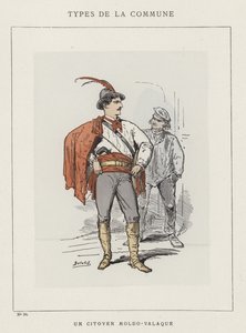 Ein moldauisch-walachischer Bürger von Charles Albert d Arnoux Bertall