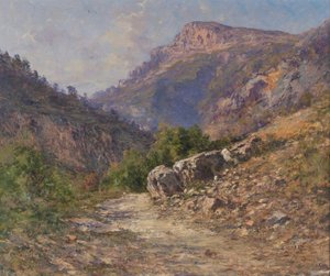 Bergpfad im Vercors, 1917