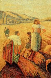 Aux champs von Charles Angrand