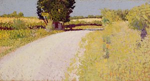 Pfad auf dem Land, ca. 1886