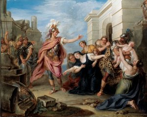 Andromache und Pyrrhus