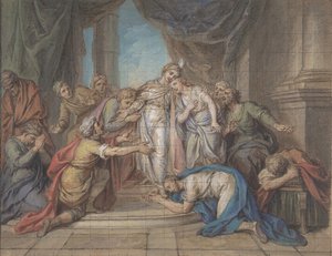 Joseph wird von seinen Brüdern erkannt, 18. Jahrhundert