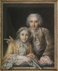 Porträt von Philippe Coypel und seiner Frau von Charles Antoine Coypel