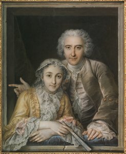 Porträt von Philippe Coypel und seiner Frau