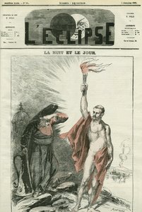 Nacht und Tag, oder „der Rat von Rom und der Rat von Neapel“. Titelblatt in „L