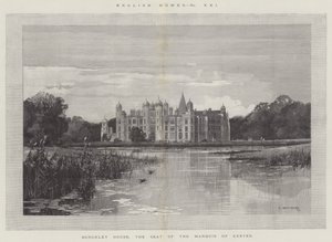 Burghley House, der Sitz des Marquis von Exeter