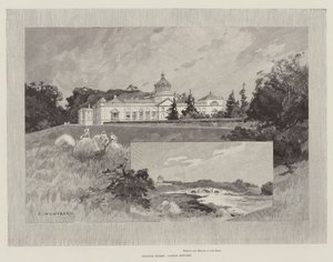 Schloss Howard von Charles Auguste Loye