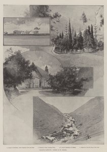 Cronjes Gefangenschaft, Szenen in St. Helena von Charles Auguste Loye