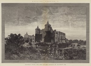 Englische Häuser, Hatfield House, der Sitz des Marquis von Salisbury, KG