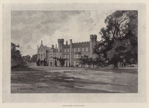 Englische Häuser, Wycombe Abbey von Charles Auguste Loye