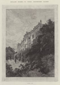 Hughenden Manor, Eckansicht von Charles Auguste Loye
