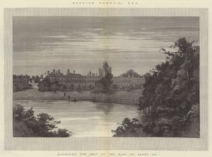 Knowsley, der Sitz des Earl of Derby, KG