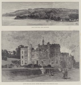 Mount Edgcumbe House von Charles Auguste Loye