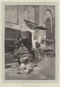 Sattel- und Geschirrherstellerladen in Kairo von Charles Auguste Loye