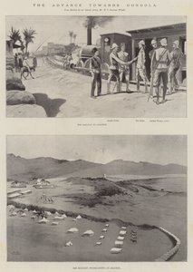 Der Vormarsch auf Dongola von Charles Auguste Loye