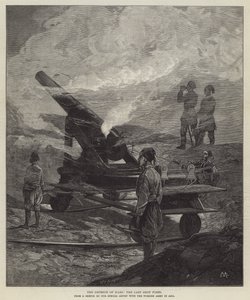 Die Verteidigung von Kars, der letzte Schuss von Charles Auguste Loye