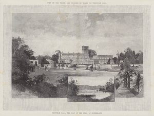 Besuch des Prinzen und der Prinzessin von Wales in Trentham Hall