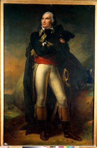 Ganzkörperporträt von Charles Pichegru, General der Armeen des Nordens, der Sambre und Maas, des Rheins und der Mosel von Charles Auguste Steuben