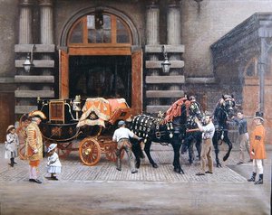 Die Kutsche des Stallmeisters von Charles Augustus Henry Lutyens