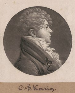 Christian Simon König von Charles B. J. Févret de Saint Mémin