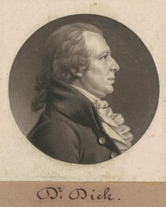 Elisha Cullen Dick von Charles B. J. Févret de Saint Mémin