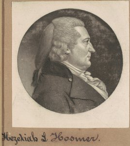 Hezekiah Lord Hosmer von Charles B. J. Févret de Saint Mémin