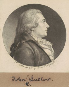 John Crooke Ludlow von Charles B. J. Févret de Saint Mémin