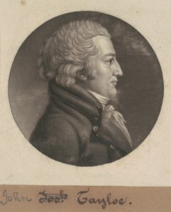 John Tayloe III von Charles B. J. Févret de Saint Mémin