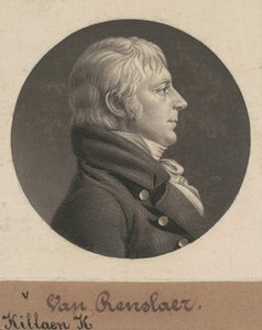Kiliaen Kiliaen Van Rensselaer von Charles B. J. Févret de Saint Mémin