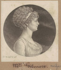 Mary Ann Smith Gilmor von Charles B. J. Févret de Saint Mémin