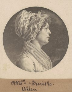 Frau Smith von Charles B. J. Févret de Saint Mémin